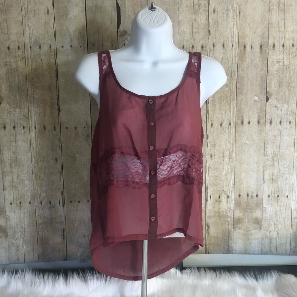 NWT Sheer Blouse